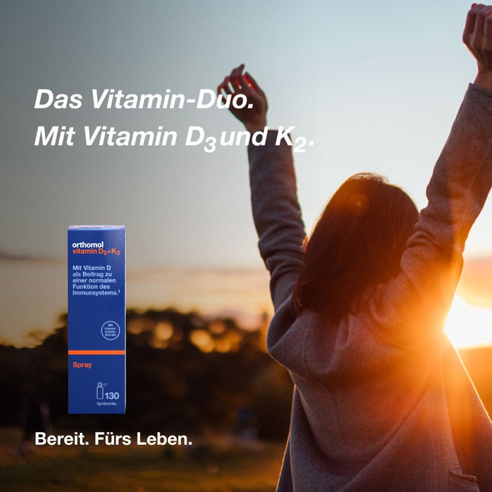 Orthomol Vitamin D3+K2 (Spray), 20 ml Spray