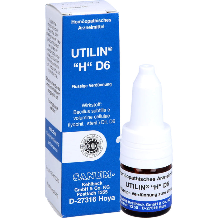SANUM KEHLBECK Utilin H D6 flüssige Verdünnung, 5 ml Lösung