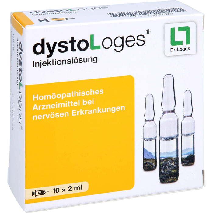 dystoLoges Injektionslösung Ampullen bei nervösen Erkrankungen, 10 St. Ampullen