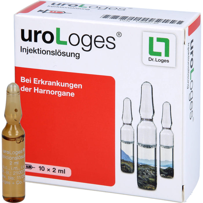 UroLoges Injektionslösung bei Erkrankungen der Harnorgane, 10 St. Ampullen