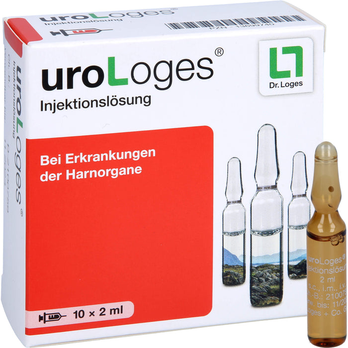 UroLoges Injektionslösung bei Erkrankungen der Harnorgane, 10 St. Ampullen
