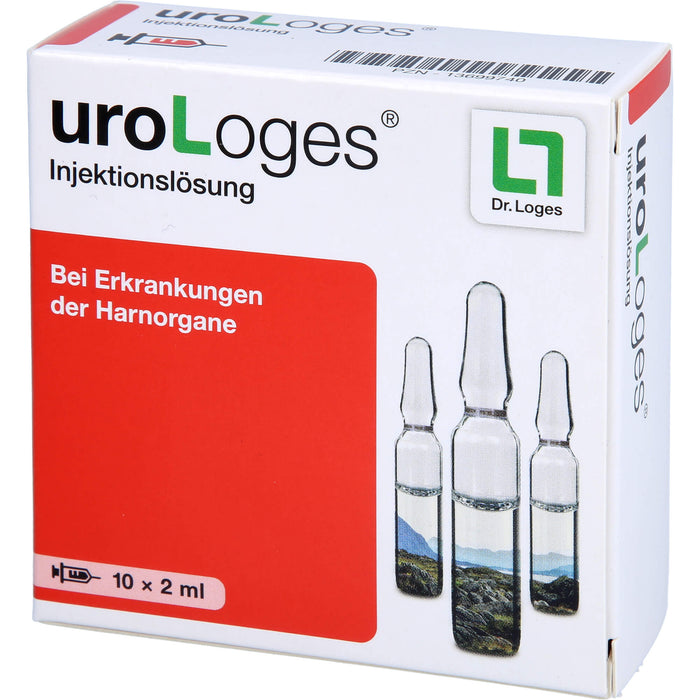 UroLoges Injektionslösung bei Erkrankungen der Harnorgane, 10 St. Ampullen