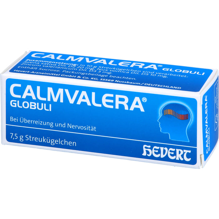 Calmvalera Hevert Globuli, 7.5 g Globules