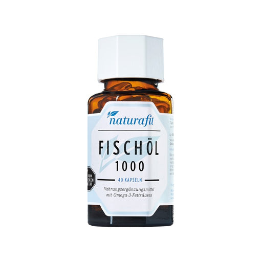 naturafit Fischöl 1000 Kapseln, 40 St. Kapseln