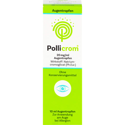 Pollicrom Augentropfen bei allergischer Bindehautentzündung, 10 ml Lösung