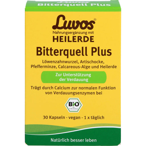 Luvos Heilerde bio Bitterquell Plus Kapseln, 30 St. Kapseln