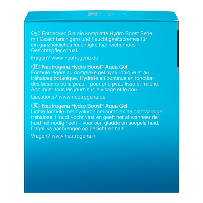Neutrogena Hydro Boost Aqua Gel zur optimalen Feuchtigkeitsversorgung der Haut, 50 ml Gel