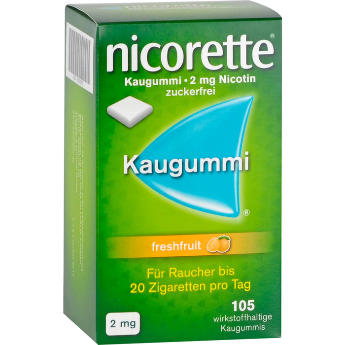 nicorette freshfruit 2 mg Kaugummi Reimport Kohlpharma, 105 St. Kaugummi