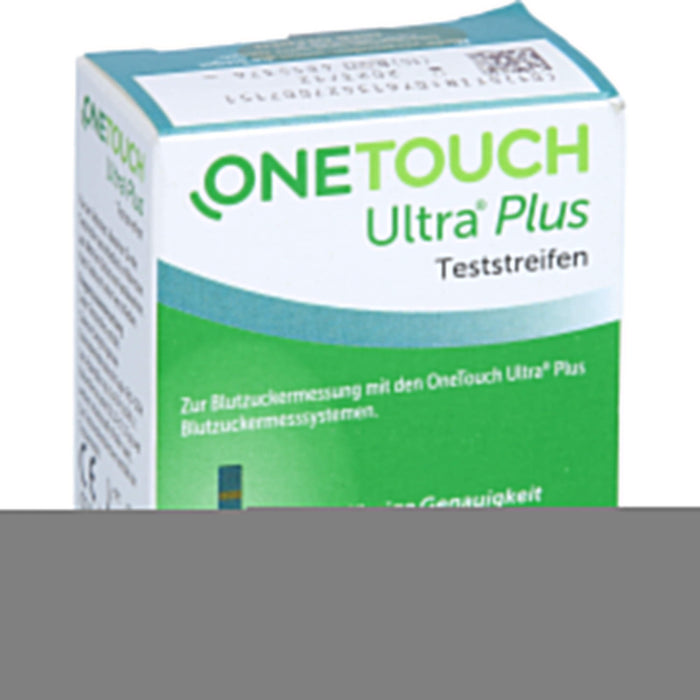 ONETOUCH Ultra Plus Teststreifen zur Blutzuckermessung, 50 St. Teststreifen