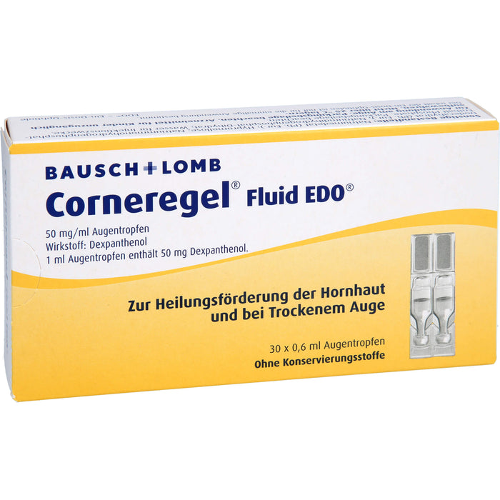 Corneregel Fluid EDO Augentropfen, 30 St. Einzeldosispipetten