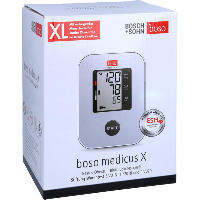 Boso Medicus X bestes Oberarm-Blutdruckmessgerät XL, 1 St. Blutdruckmessgerät