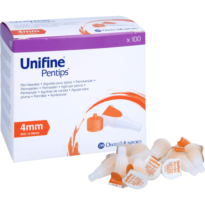 Unifine Pentips 4mm 33G, 100 St KAN