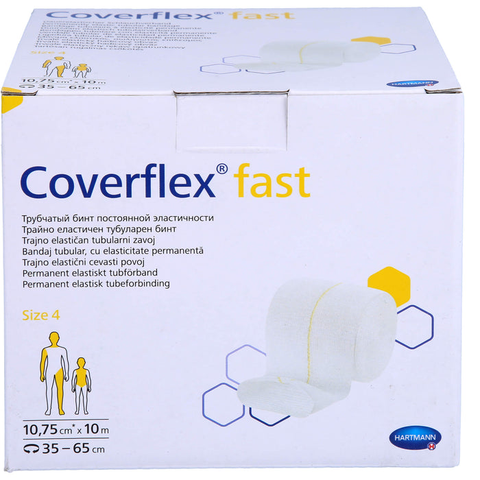 Coverflex fast Gr.4 Schlauchverband 10,75 cm x 10 m, 1 St. Verband