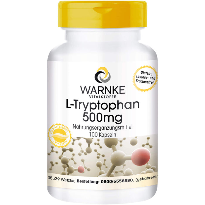 L-Tryptophan 500mg, 100 St KAP
