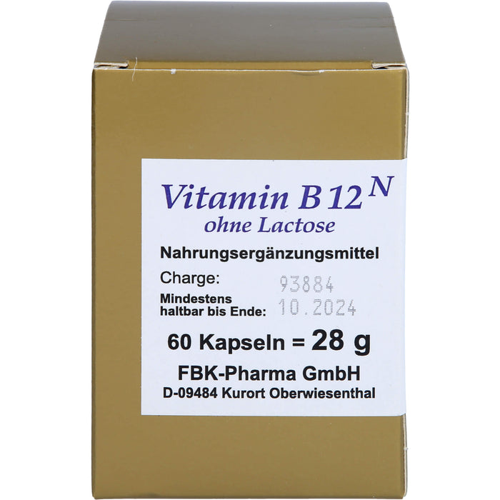 Vitamin B12 N Kapseln, 60 St KAP
