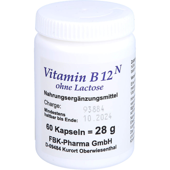 Vitamin B12 N Kapseln, 60 St KAP