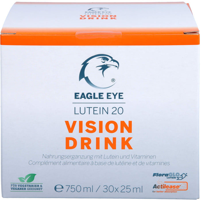 Eagle Eye Lutein 20 Vision Drink, 750 ml Lösung