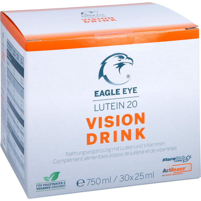 Eagle Eye Lutein 20 Vision Drink, 750 ml Lösung