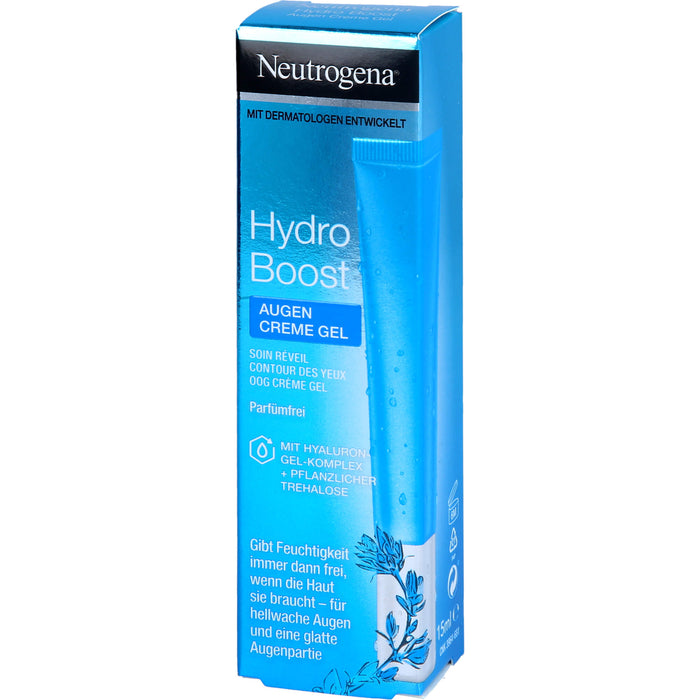 Neutrogena HydroBoost Belebendes Augen Creme Gel, 15 ml GEL