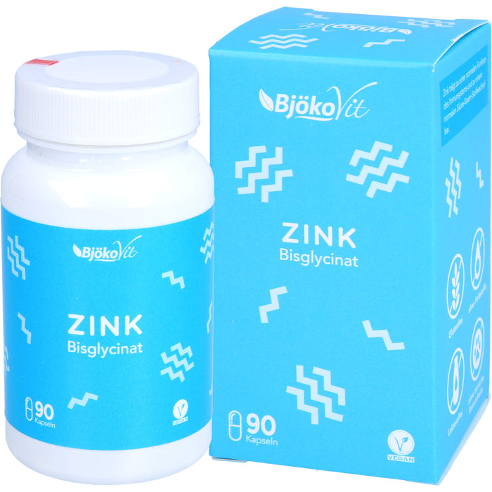 BjökoVit Zink Bisglycinat 25 mg Kapseln, 90 St. Kapseln