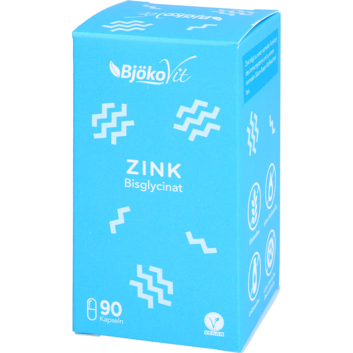 BjökoVit Zink Bisglycinat 25 mg Kapseln, 90 St. Kapseln