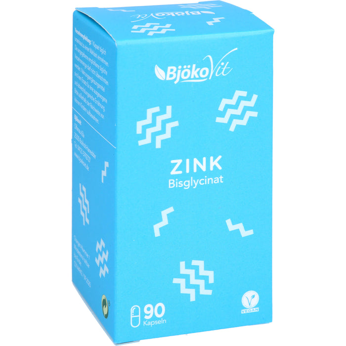 BjökoVit Zink Bisglycinat 25 mg Kapseln, 90 St. Kapseln