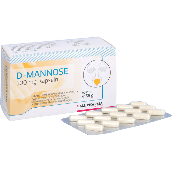 D Mannose 500mg Gph, 90 St KAP