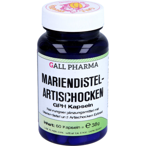GALL PHARMA Mariendistel-Artischoken GPH Kapseln, 60 St. Kapseln