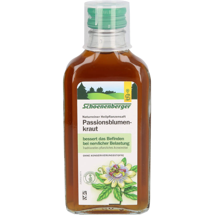 Passionsblumenkraut naturreiner Heilpflanzensaft, 200 ml SAF