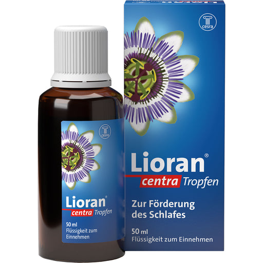 Lioran centra Tropfen zur Förderung des Schlafes, 50 ml Lösung