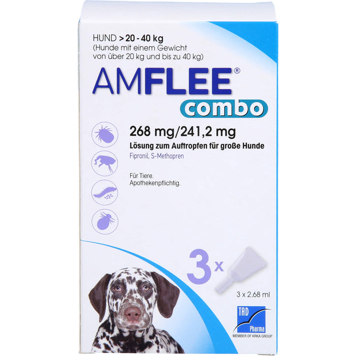 Amflee Combo Hund 20-40kg, 3 St LOE