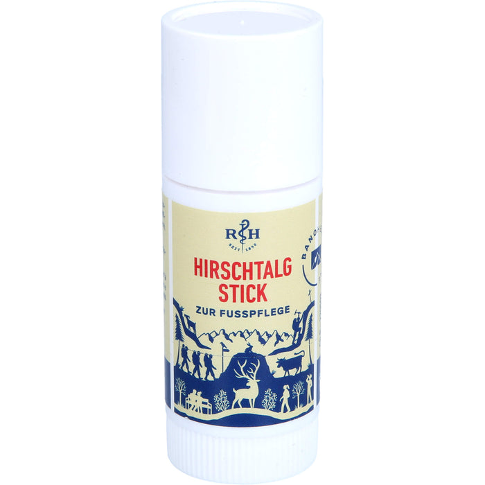 R & H Hirschtalg Stick zur Fußpflege bei trockener, rissiger Haut, 25 ml Stift
