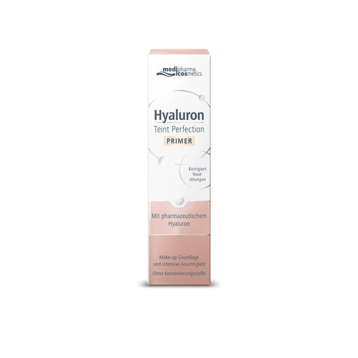 Medipharma Cosmetics Hyaluron Teint Perfection Primer korrigiert Hautrötungen, 30 ml Lösung
