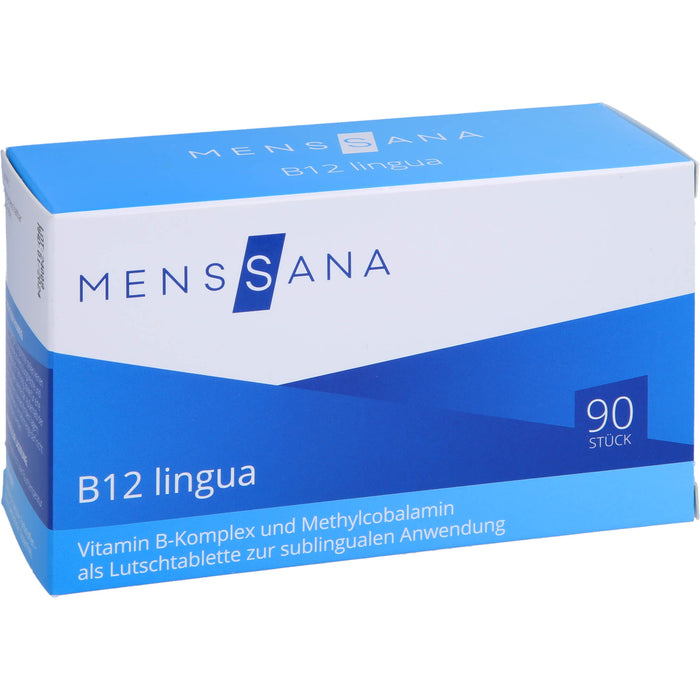 MensSana B12 lingua Lutschtabletten, 90 St. Tabletten