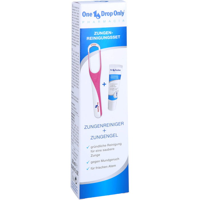 One Drop Only PHARMACIA Zungenreinigungsset, 1 St KPG