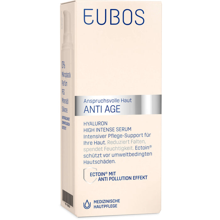 EUBOS Anti Age Hyaluron High Intense Serum für anspruchsvolle Haut, 30 ml Konzentrat