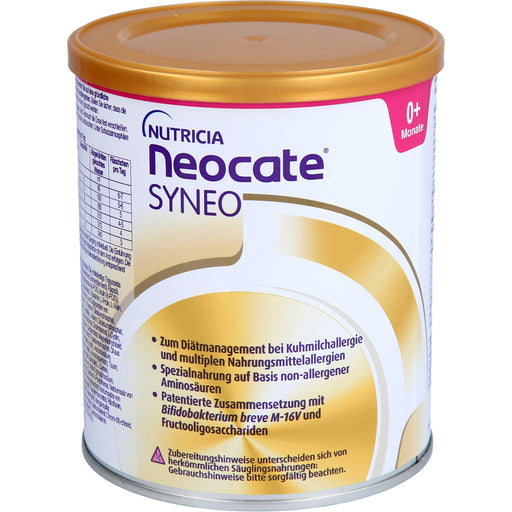 Neocate SYNEO Spezialnahrung bei Kuhmilcheiweißallergie, 400 g Pulver