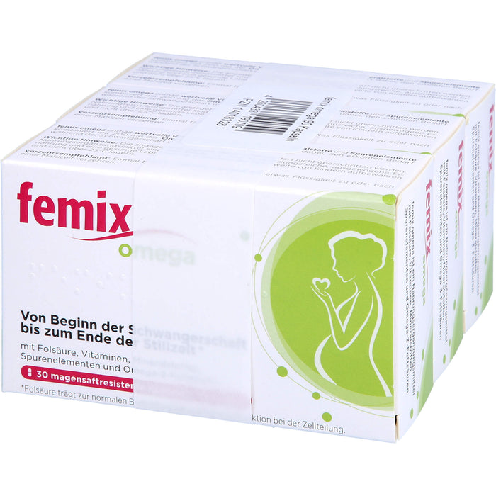 Femix Omega Kapseln Schwangerschaft & Stillzeit, 90 St. Kapseln