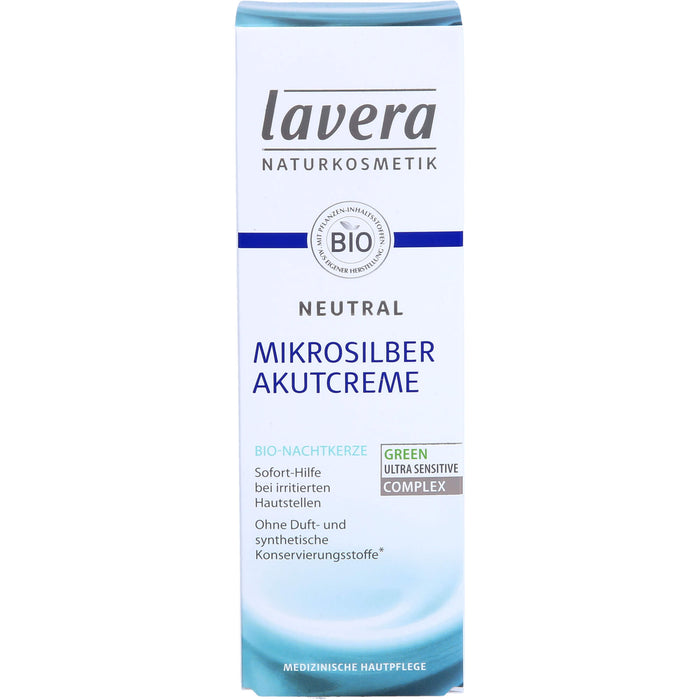 Lavera Neutral Mikrosilber Akutcreme, 75 ml Creme