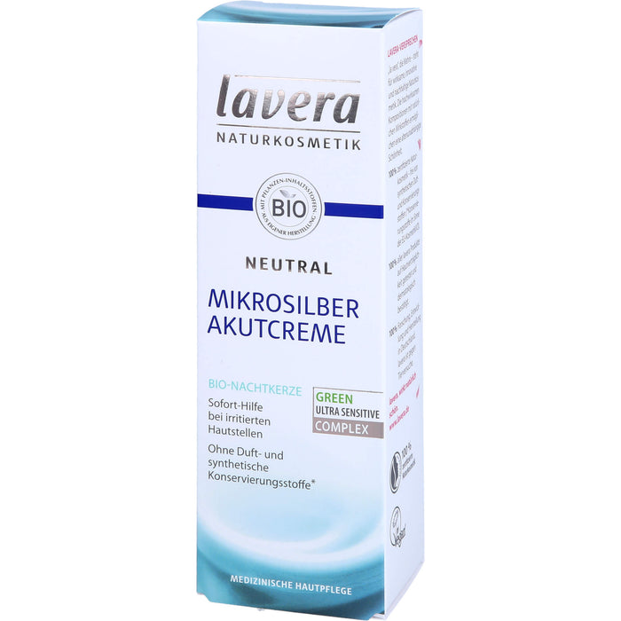 Lavera Neutral Mikrosilber Akutcreme, 75 ml Creme