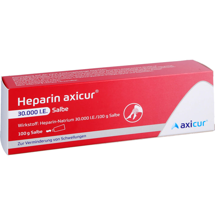 Heparin axicur® 30.000 I.E. Salbe, 100 g SAL
