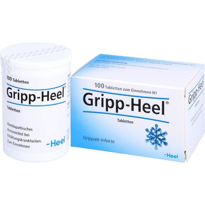 Gripp-Heel Tabletten bei grippalen Infekten, 100 St. Tabletten
