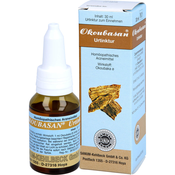 SANUM-KEHLBECK Okoubasan Urtinktur, 30 ml Lösung