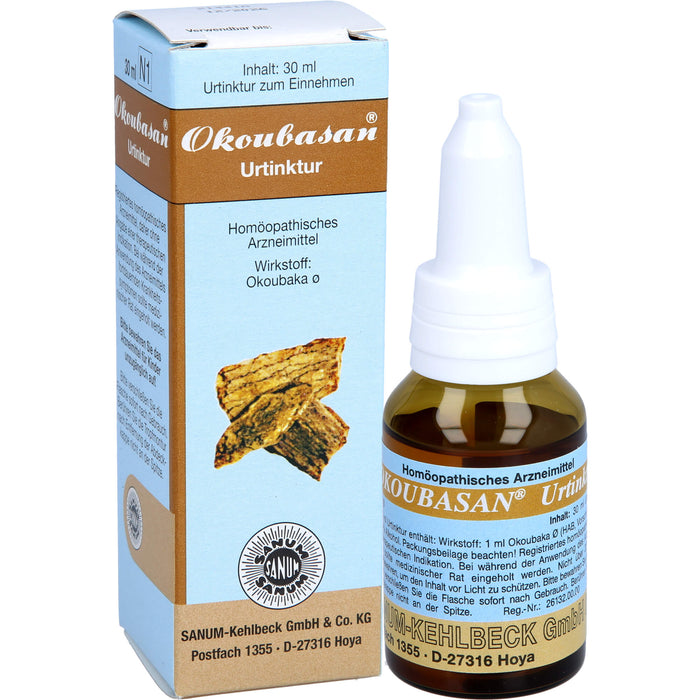 SANUM-KEHLBECK Okoubasan Urtinktur, 30 ml Lösung