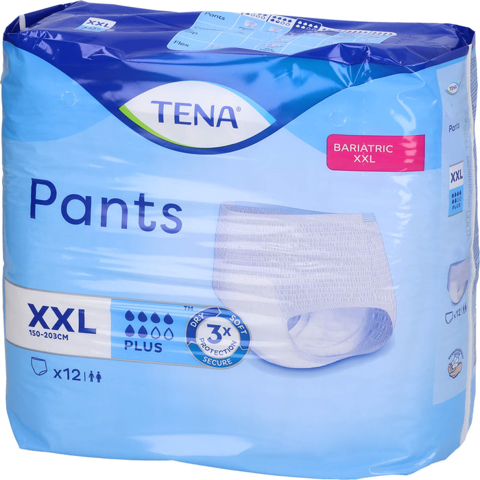 Tena Pants Bariat Plus Xxl, 12 St