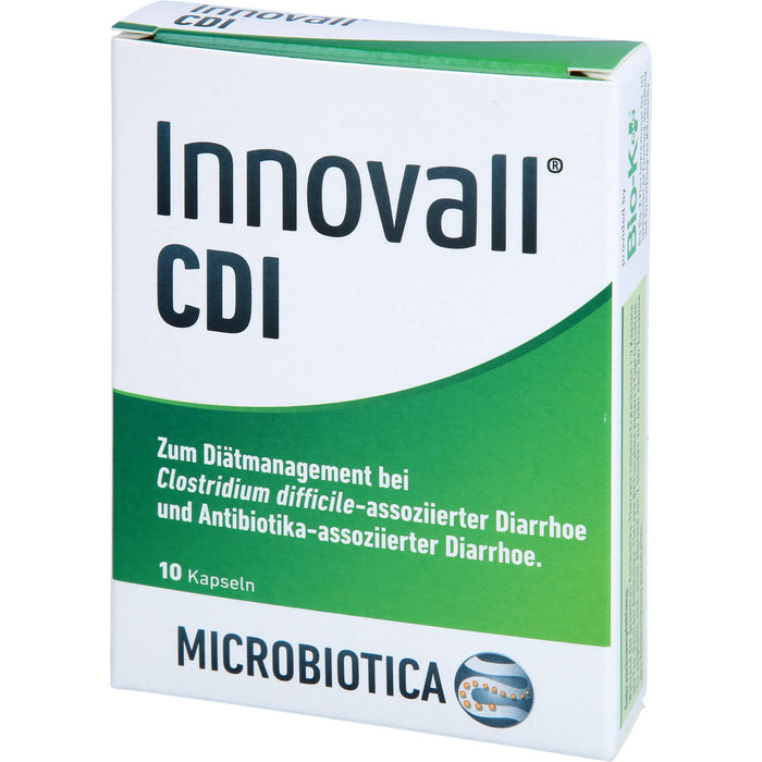 Innovall Microbiotic CDI Kapseln, 10 St. Kapseln