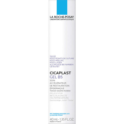 La Roche-Posay Cicaplast Gel B5 Pflege für beschleunigte Hauterneuerung, 40 ml Gel