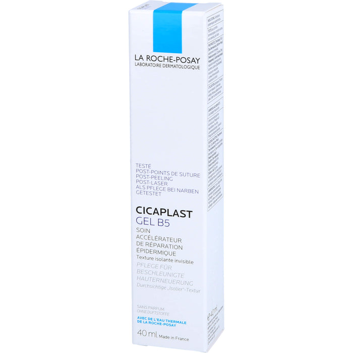 La Roche-Posay Cicaplast Gel B5 Pflege für beschleunigte Hauterneuerung, 40 ml Gel