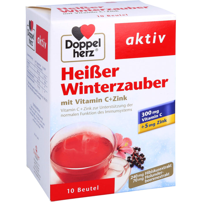 Doppelherz Heißer Winterzauber Beutel, 10 St. Beutel