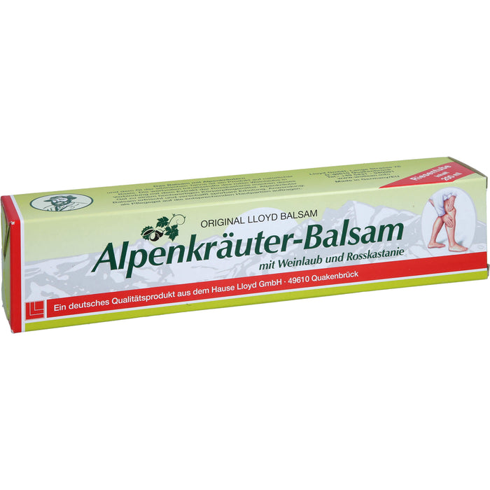 LLOYD Alpenkräuter Balsam mit Weinlaub und Rosskastanie, 200 ml Balsam